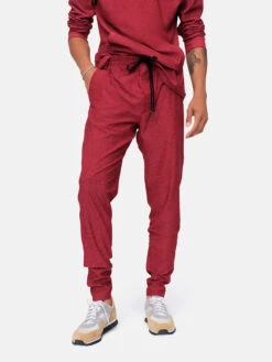 Sunday Sweatpant -Outdoor Voices Store 1 hero M700116 TXC DRD Sunday Pants Deep Red 0001 V2
