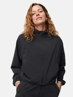 Track Jacket -Outdoor Voices Store 1 hero W501028 WTS BLK Track Jacket Black 0104 NyA9FRb