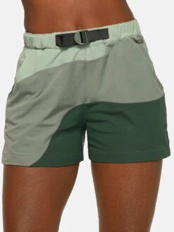 RecTrek Colorblock 3" Short -Outdoor Voices Store 1 hero W700827 DCW LWC RecTrek Hike Shorts Sequoia 115