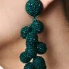 COCONUTS EARRINGS - TEAL -Outdoor Voices Store C18E01 COCONUTS TEAL