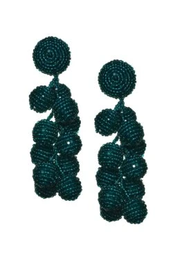COCONUTS EARRINGS - TEAL -Outdoor Voices Store C18E01 COCONUTS TEAL 47422cc7 6c07 474a b525 2a0f6844250e