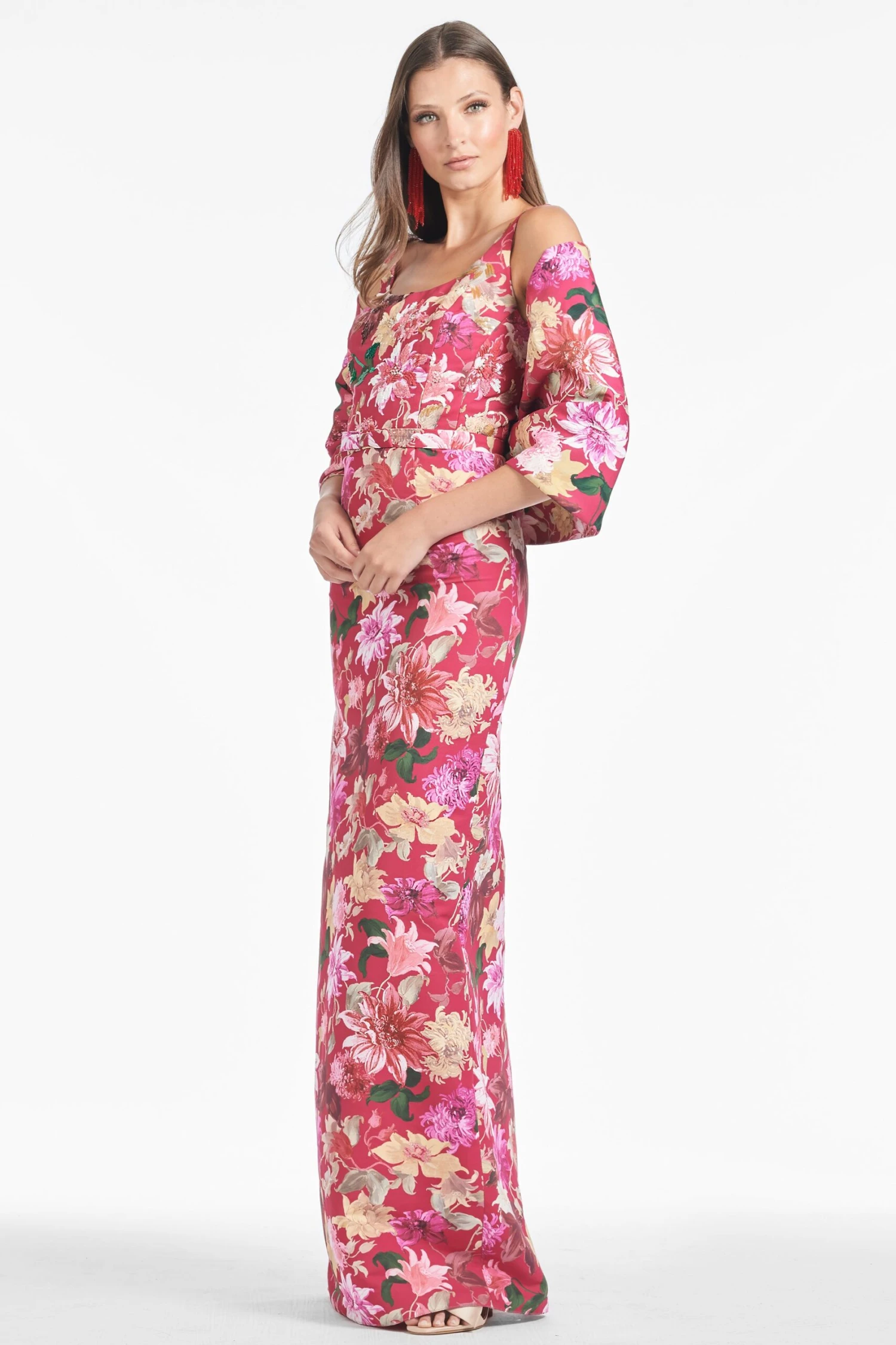 The Hug Shawl - Deep Pink Dahlia 6 The Hug Shawl - Deep Pink Dahlia - Image 4