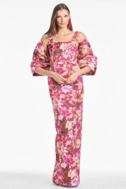 The Hug Shawl - Deep Pink Dahlia 9 The Hug Shawl - Deep Pink Dahlia -Outdoor Voices Store F241J05 695