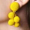 MINI COCONUTS EARRINGS - GOLDEN ROD -Outdoor Voices Store J18E02 MINICOCONUTS GOLDENROD a4c692e8 0e51 4ead bbc2 a31e78bb5a05