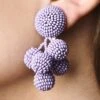 MINI COCONUTS EARRINGS - LILAC -Outdoor Voices Store J18E02 MINICOCONUTS LILAC 541955d0 adcc 4364 a04f 499923b51da0