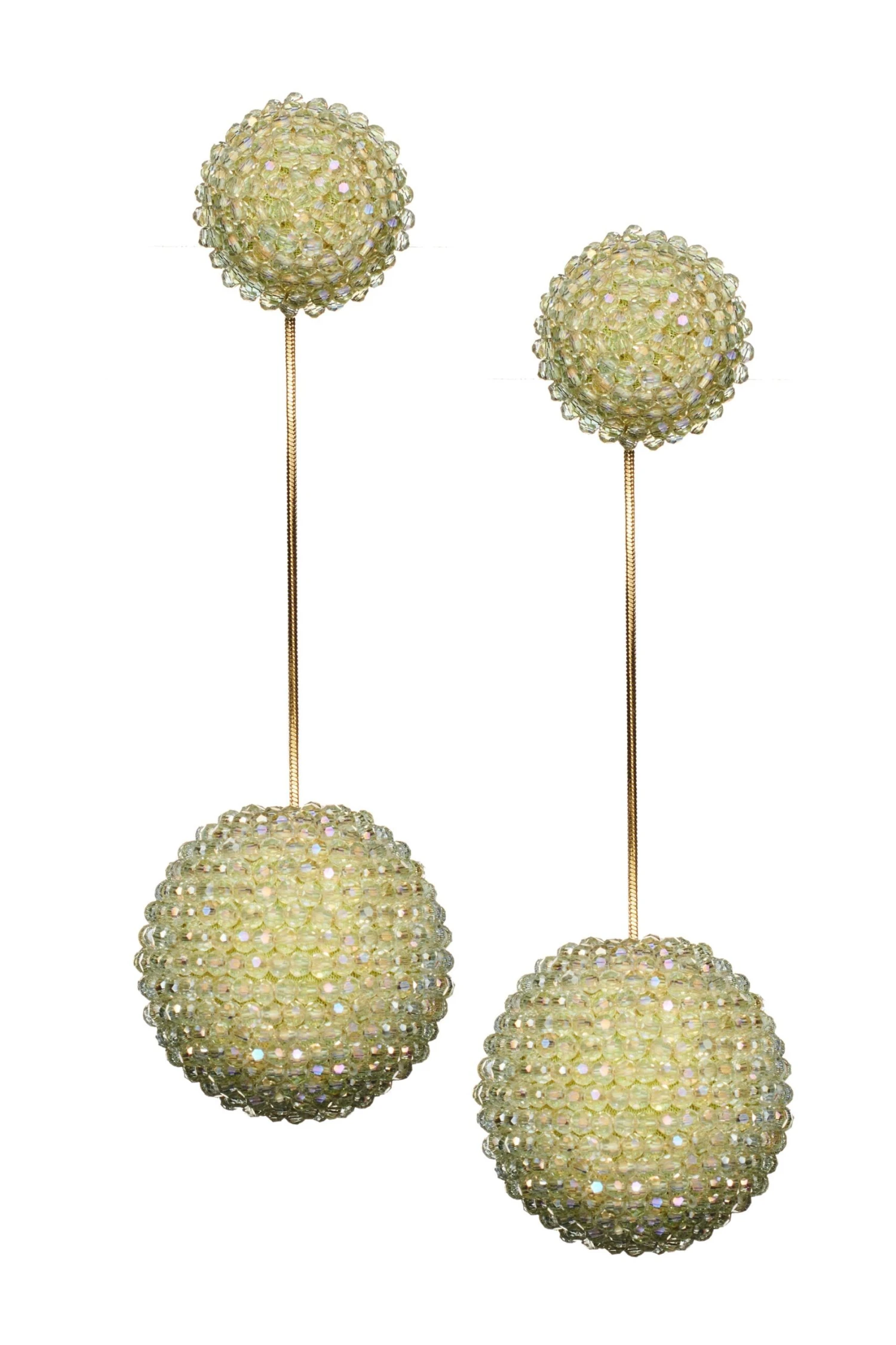 ARIA EARRINGS - CITRON 4 ARIA EARRINGS - CITRON - Image 2