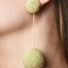 ARIA EARRINGS - CITRON
