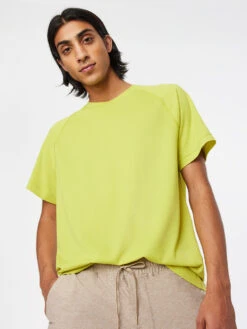 FastTrack Mesh Shortsleeve -Outdoor Voices Store M301453 SMS GNA Fast Track Shortsleeve Green Apple 086 oelFW6F