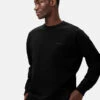 Cotton Terry Sweatshirt 1 Cotton Terry Sweatshirt -Outdoor Voices Store M501542 SCT BLK PickupSweatshirt Black 080 590e2c5c 8b00 49ef b565 7180008a64af