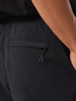 SolarCool 7" Beach Short -Outdoor Voices Store M701761 UPF BLK SolarCool 7in Short Black 066 5a88728b 60fd 4a65 8d50 eb42fd6ab351