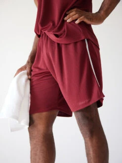 Outdoor Voices Store -Outdoor Voices Store M701809 BBM BYB RecMesh 8in Short Boysenberry 154