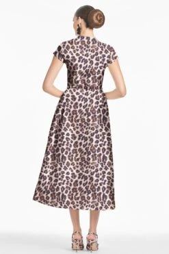 Martine Dress - Big Cat -Outdoor Voices Store R251D12 418 7 LEOPARD