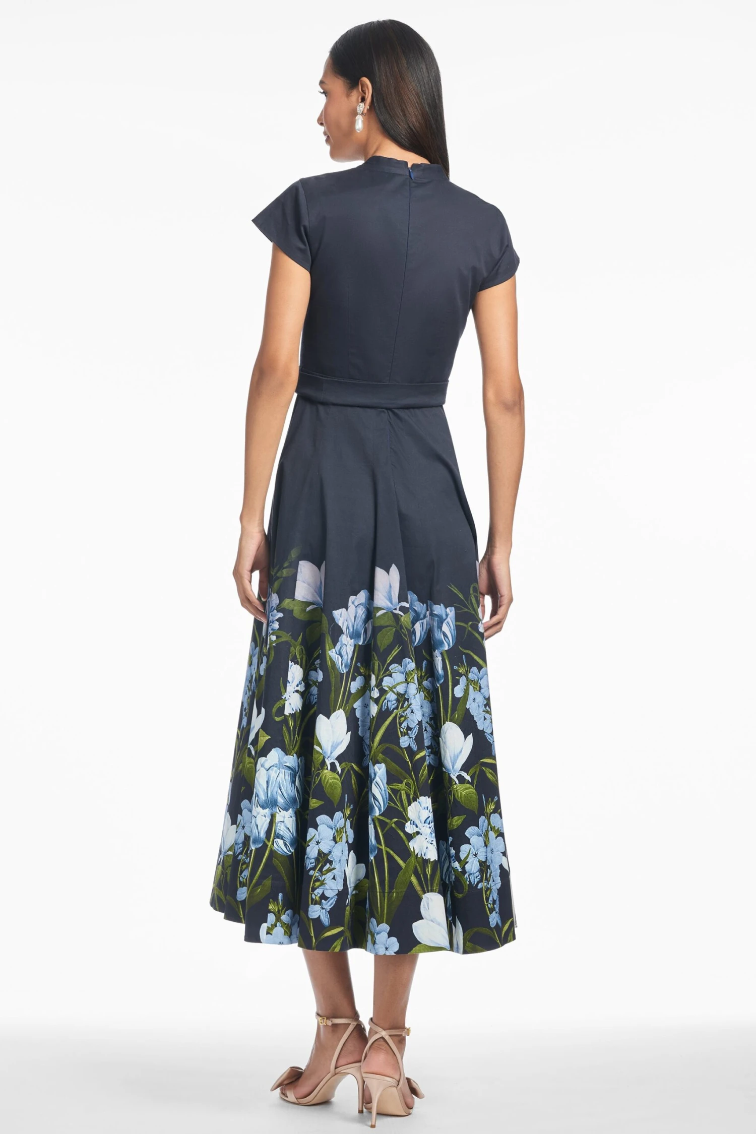 GANIKA DRESS - NIGHT SKY PRIMA GARDEN 5 GANIKA DRESS - NIGHT SKY PRIMA GARDEN - Image 3