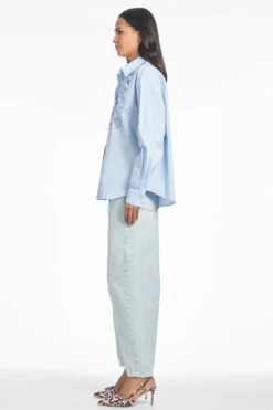 VIOLA TOP - GLACIAL BLUE -Outdoor Voices Store S251T07 454 2