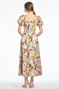 MAGNOLIA DRESS - FRENCH BRISTRE BLOSSOMS -Outdoor Voices Store S253D03 266 6