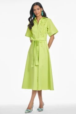 WILLOW DRESS - PERIDOT 11 WILLOW DRESS - PERIDOT -Outdoor Voices Store S253D29 321 3