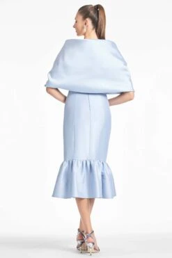 The Hug Shawl - Glacial Blue -Outdoor Voices Store SHAWL GLACIALBLUE BACK