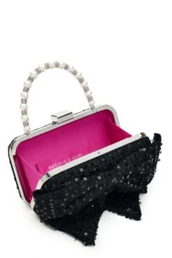 BUBBLY BAG - BLACK SEQUINS -Outdoor Voices Store SHOT 03 075