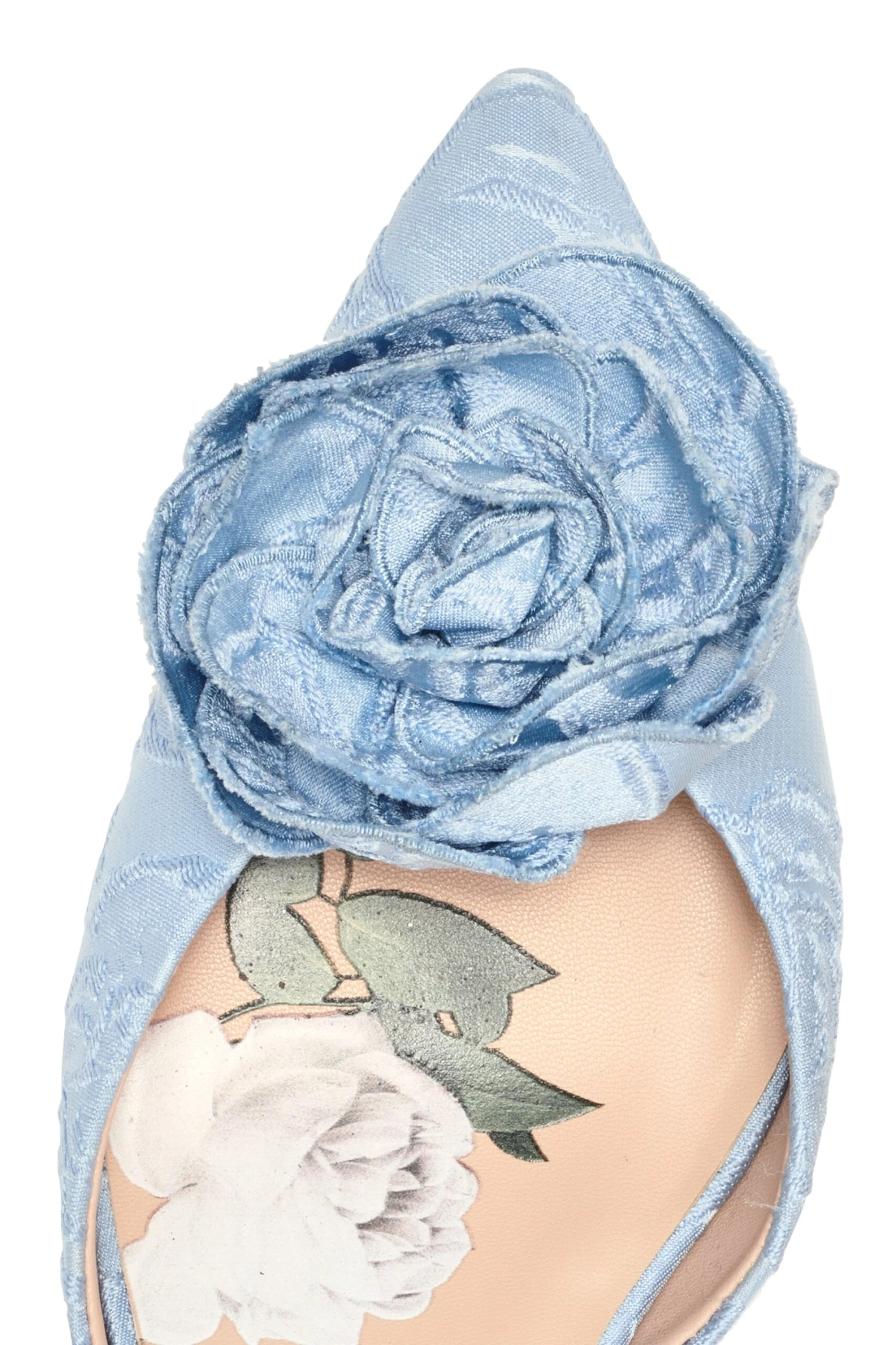 CARNEGIE KITTEN HEEL - ICE BLUE 4 CARNEGIE KITTEN HEEL - ICE BLUE - Image 2