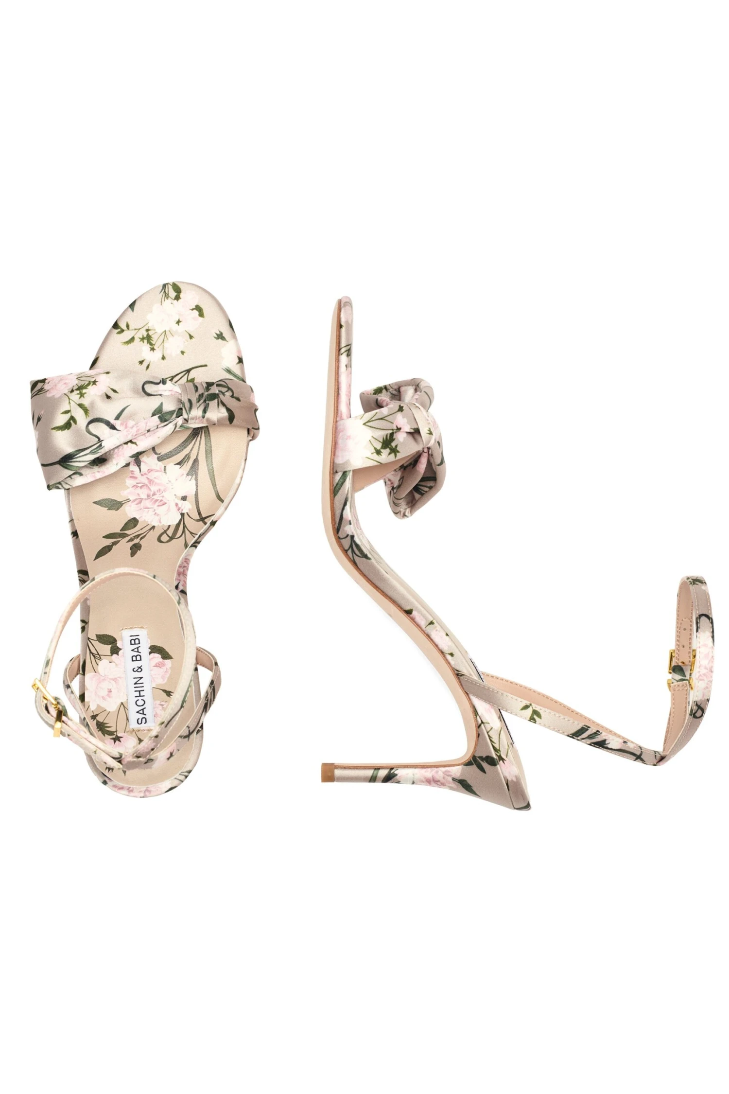 CHELSEA OBI-BOW OPEN TOE - PEWTER ENGLISH ROSE 3 CHELSEA OBI-BOW OPEN TOE - PEWTER ENGLISH ROSE