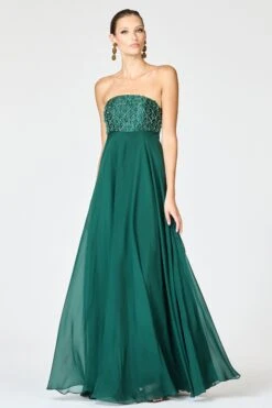 EMBELLISHED MONACO GOWN - FOREST GREEN -Outdoor Voices Store SHOT 127 062 a990be94 4e84 4724 9b42 ecf263704d65