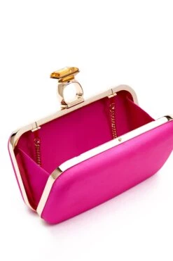 On The Rocks Clutch - Cerise -Outdoor Voices Store SHOT 16 419