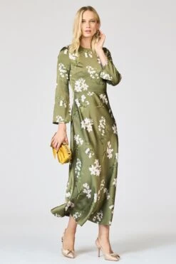 TYRA DRESS - MOSS FORMOSA