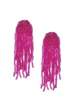 FOUNTAIN EARRINGS - CERISE 5 FOUNTAIN EARRINGS - CERISE -Outdoor Voices Store SHOT 61 002