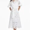 VINCENZA DRESS - WHITE -Outdoor Voices Store T251D07 100 2