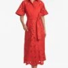 VINCENZA DRESS - CHERRY 1 VINCENZA DRESS - CHERRY -Outdoor Voices Store T251D07 623 2