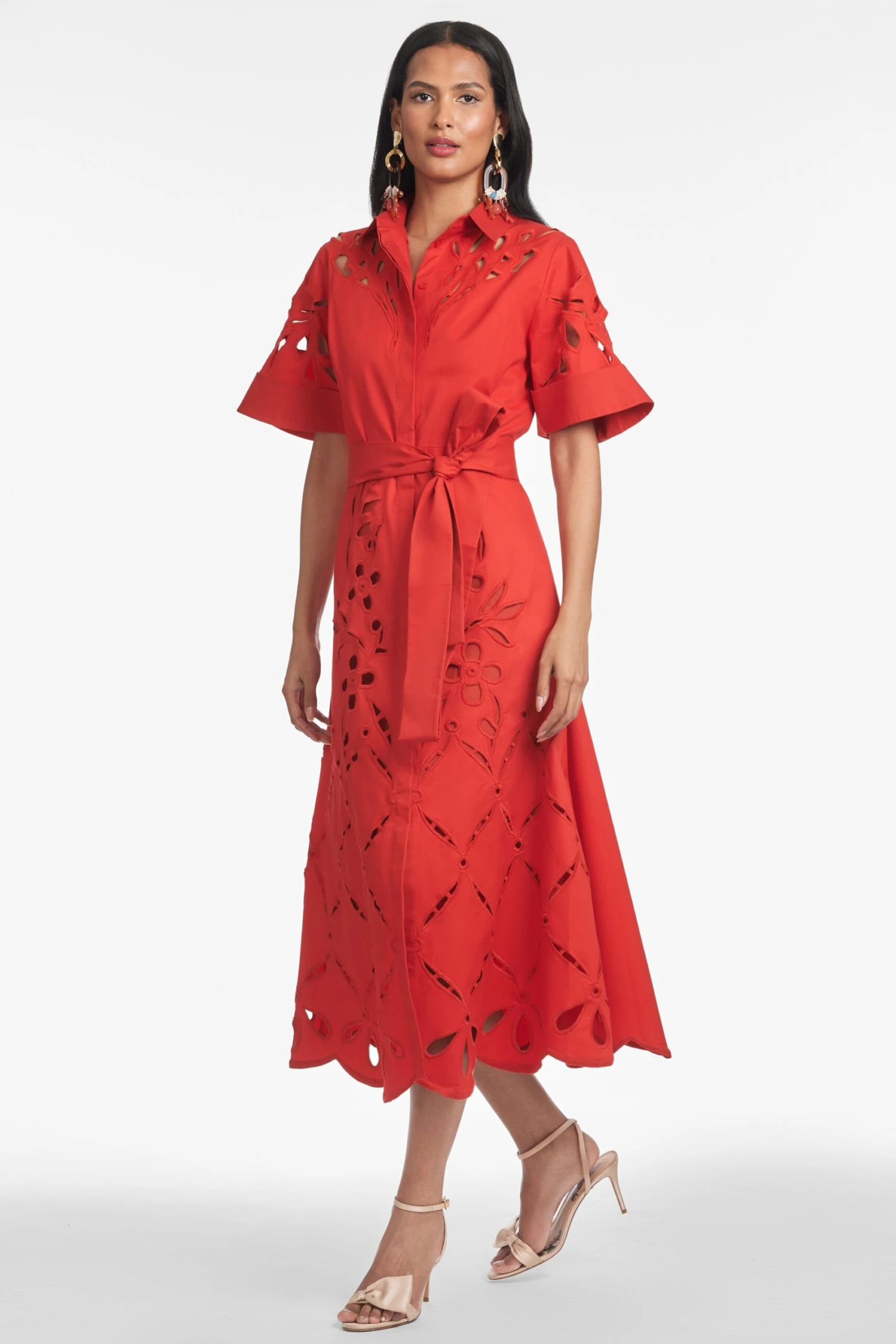 VINCENZA DRESS - CHERRY 4 VINCENZA DRESS - CHERRY - Image 2