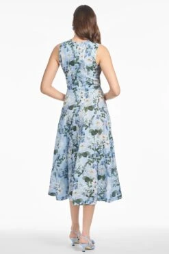 MARIPOSA DRESS - DELFT PETALS 9 MARIPOSA DRESS - DELFT PETALS -Outdoor Voices Store T251D17 461 5