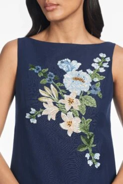 WILLA DRESS - MIDNIGHT -Outdoor Voices Store T252D13 410 5