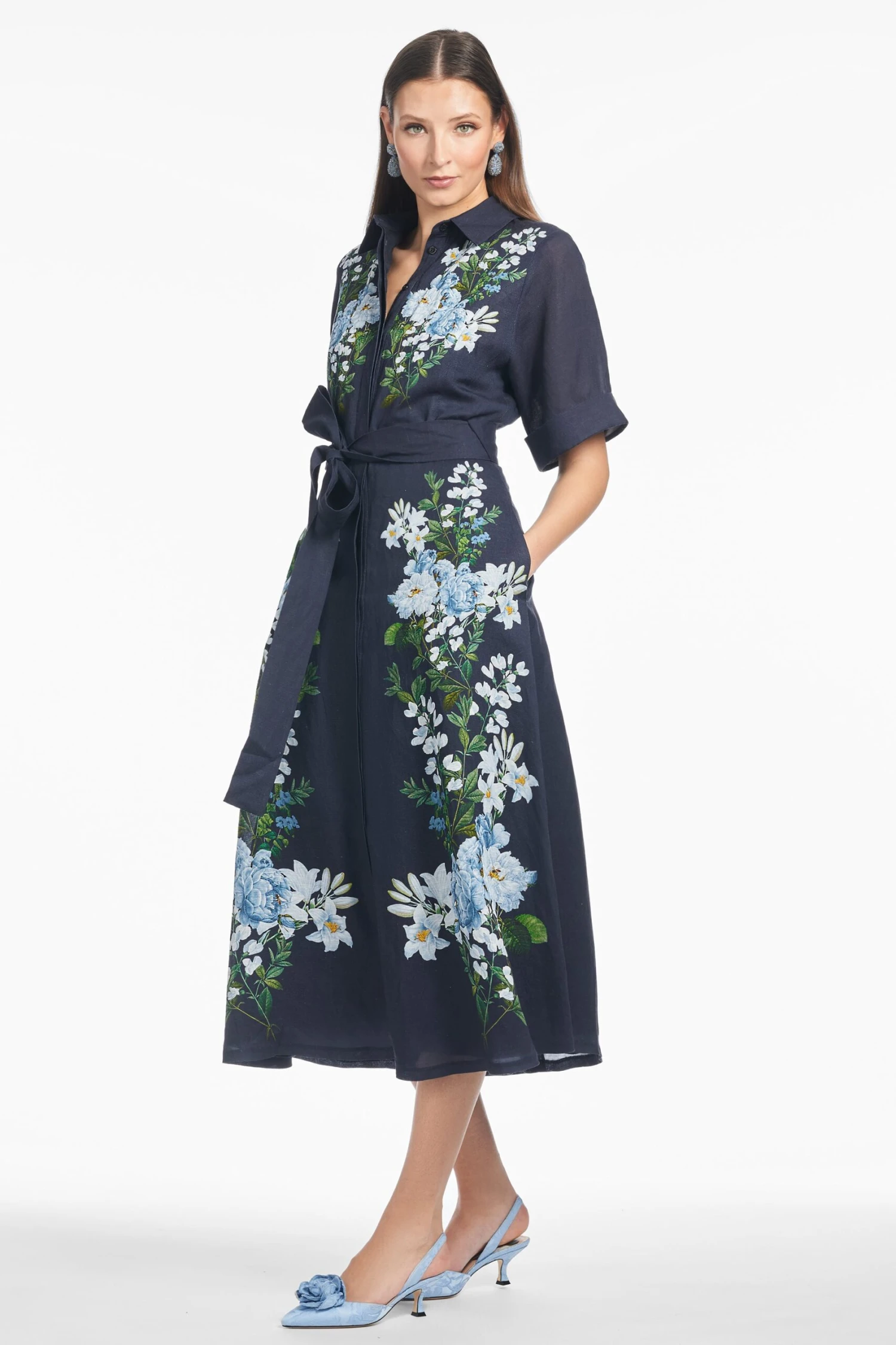JOY DRESS - MIDNIGHT GARDEN 3 JOY DRESS - MIDNIGHT GARDEN