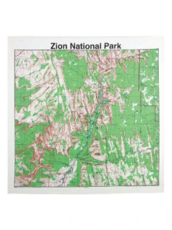 Printed Image National Park Bandana -Outdoor Voices Store U602345 TPY ZON