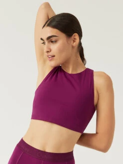 SuperForm™ Crop Top 16 SuperForm™ Crop Top -Outdoor Voices Store W301760 BIT GPM Zoom Crop Top Grape Jam 517
