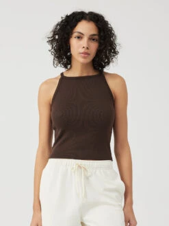 CozyRib Tank 8 CozyRib Tank -Outdoor Voices Store W302114 CZR JAV CozyRib Tank Java 025 pFCElL9