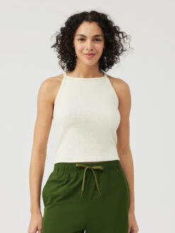 CozyRib Tank 9 CozyRib Tank -Outdoor Voices Store W302114 CZR MKS CozyRib Tank Milk Stone 030 JHRQuhl