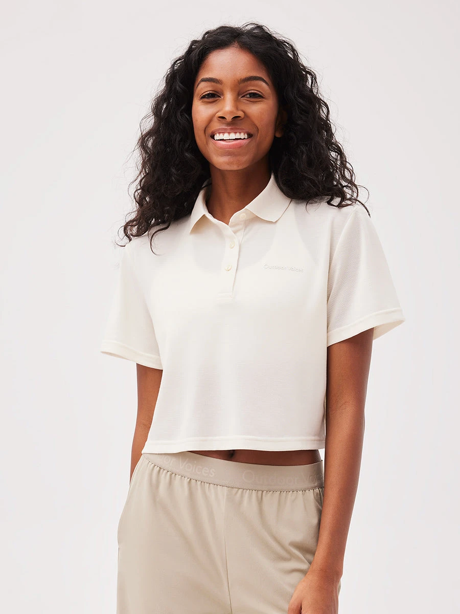 Birdie Cropped Polo 4 Birdie Cropped Polo - Image 2