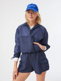 Windbreaker Pullover -Outdoor Voices Store W501758 RSN DSY Windbreaker Jacket Dark Sky 076 1 xPa8Vkz