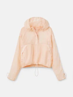 Windbreaker Pullover -Outdoor Voices Store W501758 RSN SSH Windbreaker Jacket Seashell FRONT 190