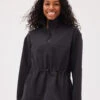 RecTrek Pullover 1 RecTrek Pullover -Outdoor Voices Store W502126 DCW BLK RecTrek Pullover Black 040 1