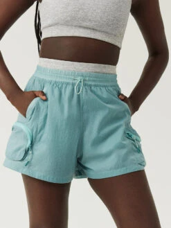 Windbreaker 3" Short -Outdoor Voices Store W701723 RSN STM Windbreaker 3in Short Storm 610