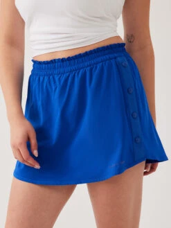 Relay Snap 3" Skort 6 Relay Snap 3" Skort -Outdoor Voices Store W701818 REC ROY Snap 3in Skort OV Blue 033