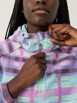 PrimoFleece 1/4 Zip Hoodie 19 PrimoFleece 1/4 Zip Hoodie -Outdoor Voices Store W801572 PMF PCP PrimoFleece Pullover Picnic Plaid 3505