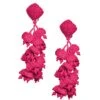 GRAPES EARRINGS - FUCHSIA 2 GRAPES EARRINGS - FUCHSIA -Outdoor Voices Store recolor pink